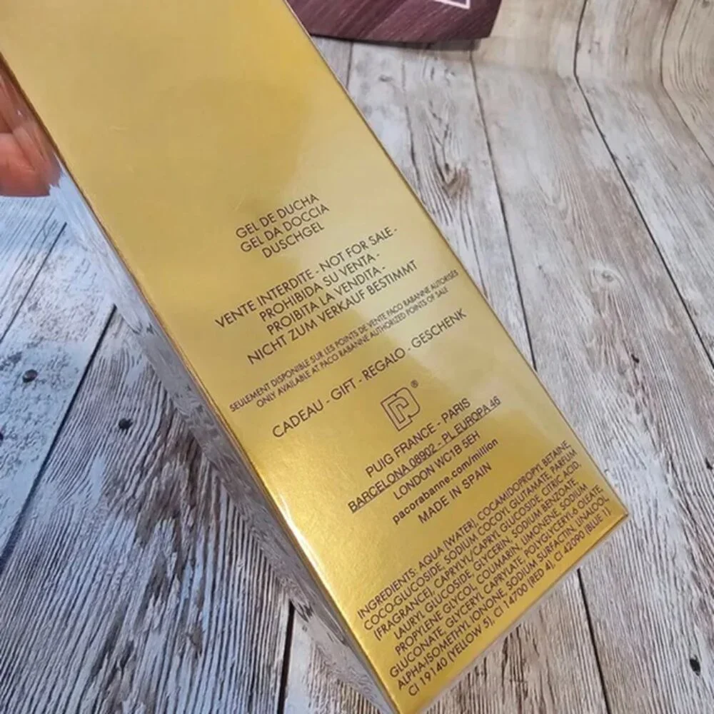 NIB PACO RABANNE 1 Million Shower Gel, FULL-SIZE!